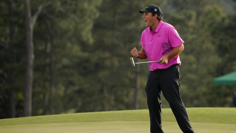 Patrick reed on 18 yesterday